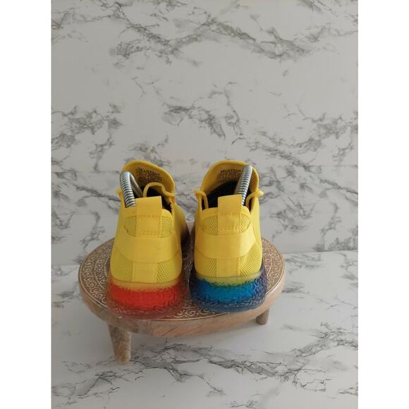 Wanted Womens Affinity Low Top Lace Up Comfort Yellow Sneaker Shoes Size US 6 - Picture 6 of 10